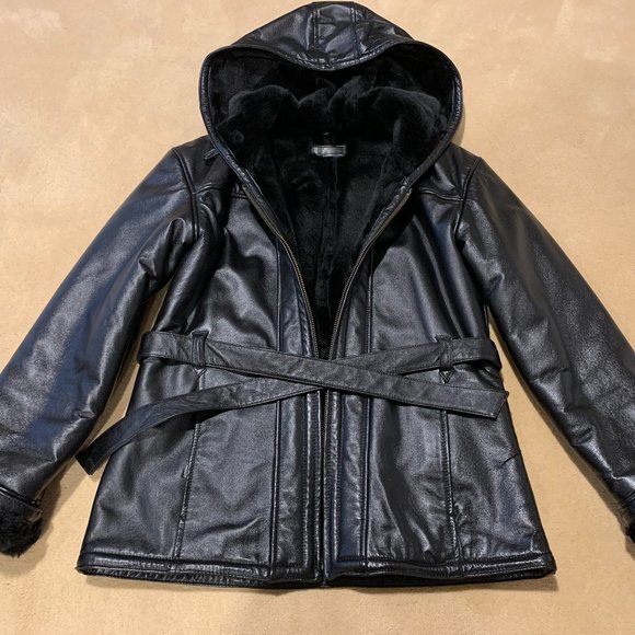 Wilson Leather Jacket Fully Lined w/Faux Fur - Picture 7 of 16